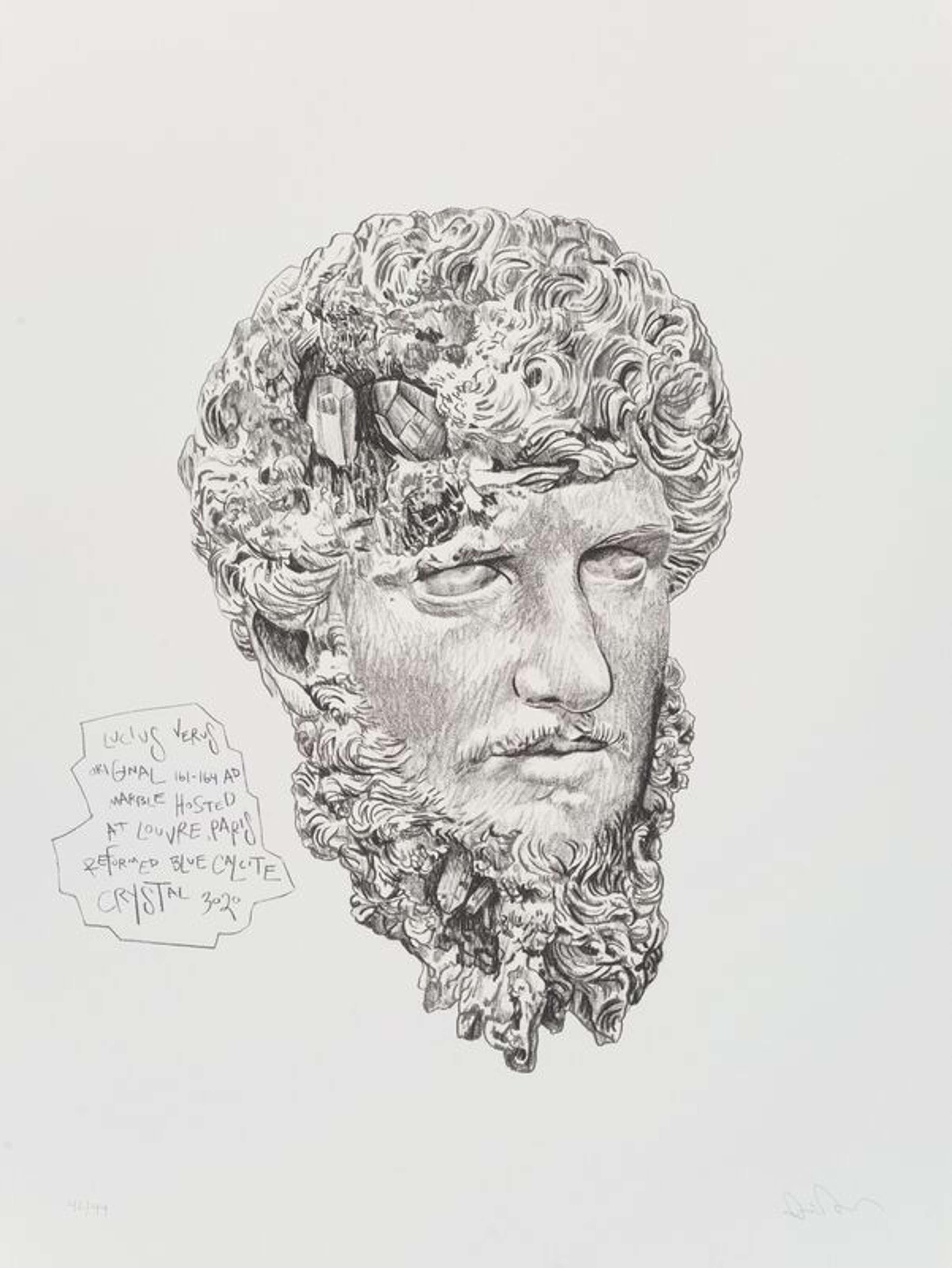 Lucius Verus - Signed Print by Daniel Arsham 2020 - MyArtBroker