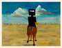 Sidney Nolan: Ned Kelly - Signed Print