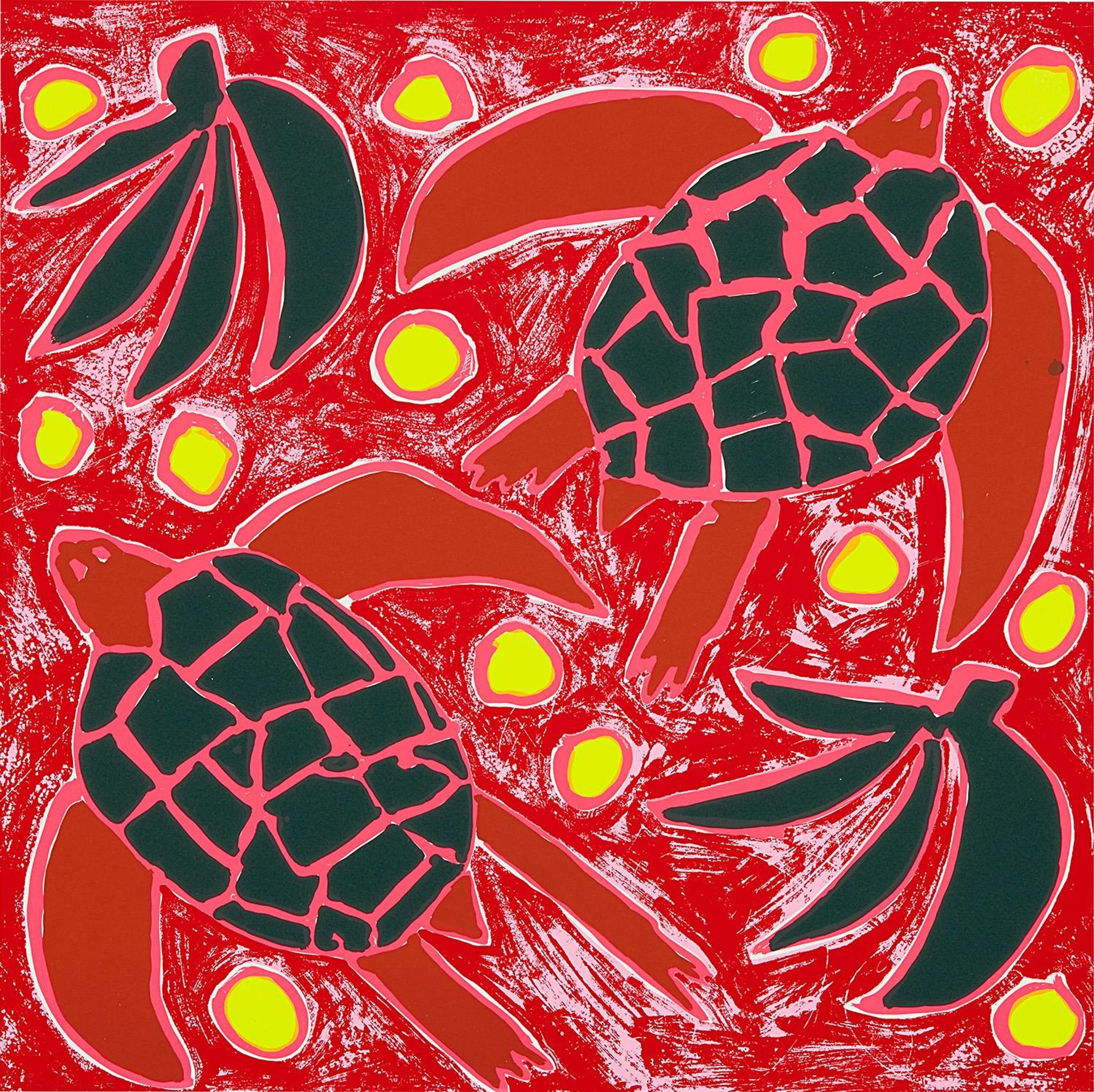 Sea Turtles - Signed Print by Katherine Bhernhardt 2015 - MyArtBroker