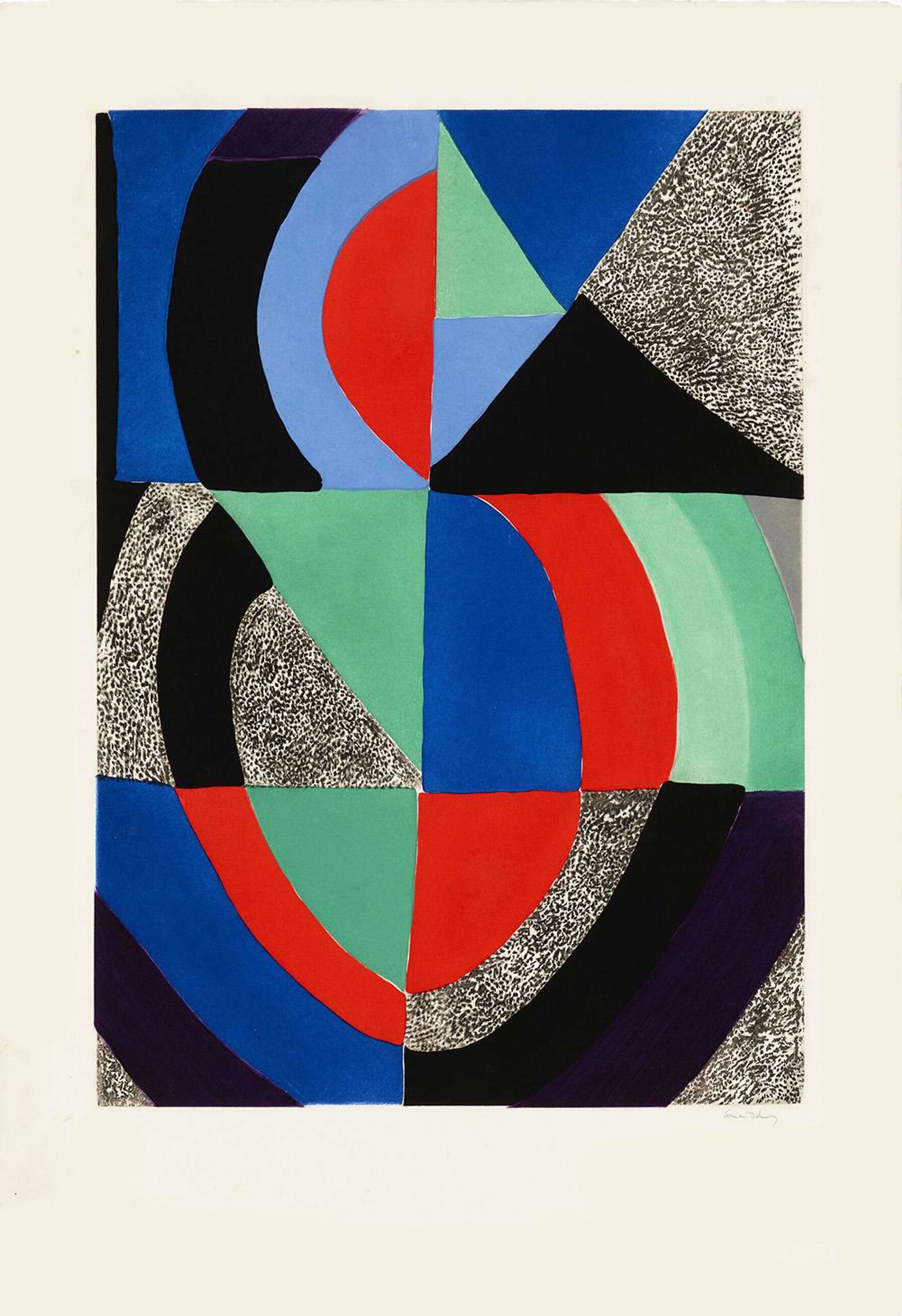 Grande Icône - Signed Print by Sonia Delaunay 1970 - MyArtBroker