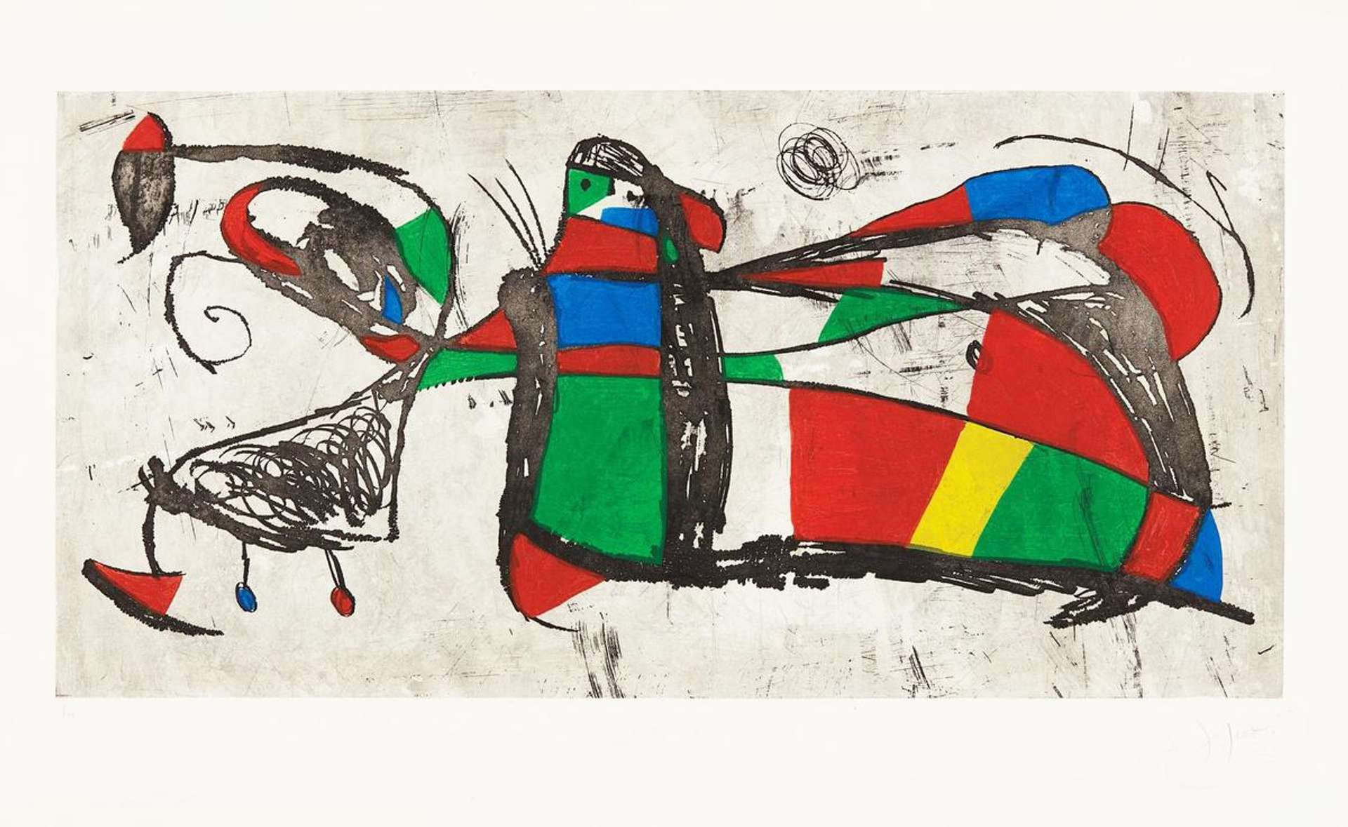 Joan Miró: Tres Joans - Signed Print