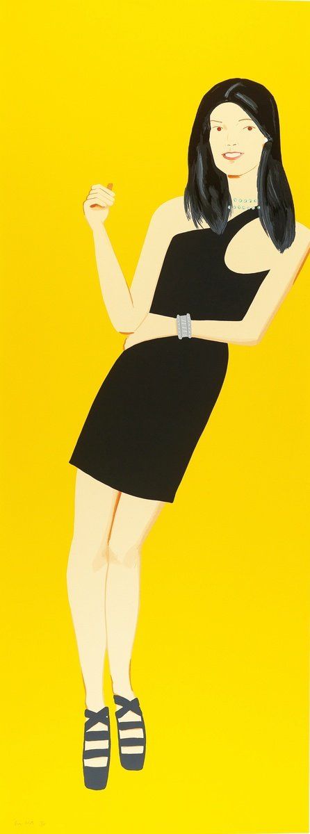 alex katz the black dress by Meaning, Analysis & Auction Results Rental or Buy:7 days