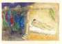 Marc Chagall: Hyménée - Signed Print