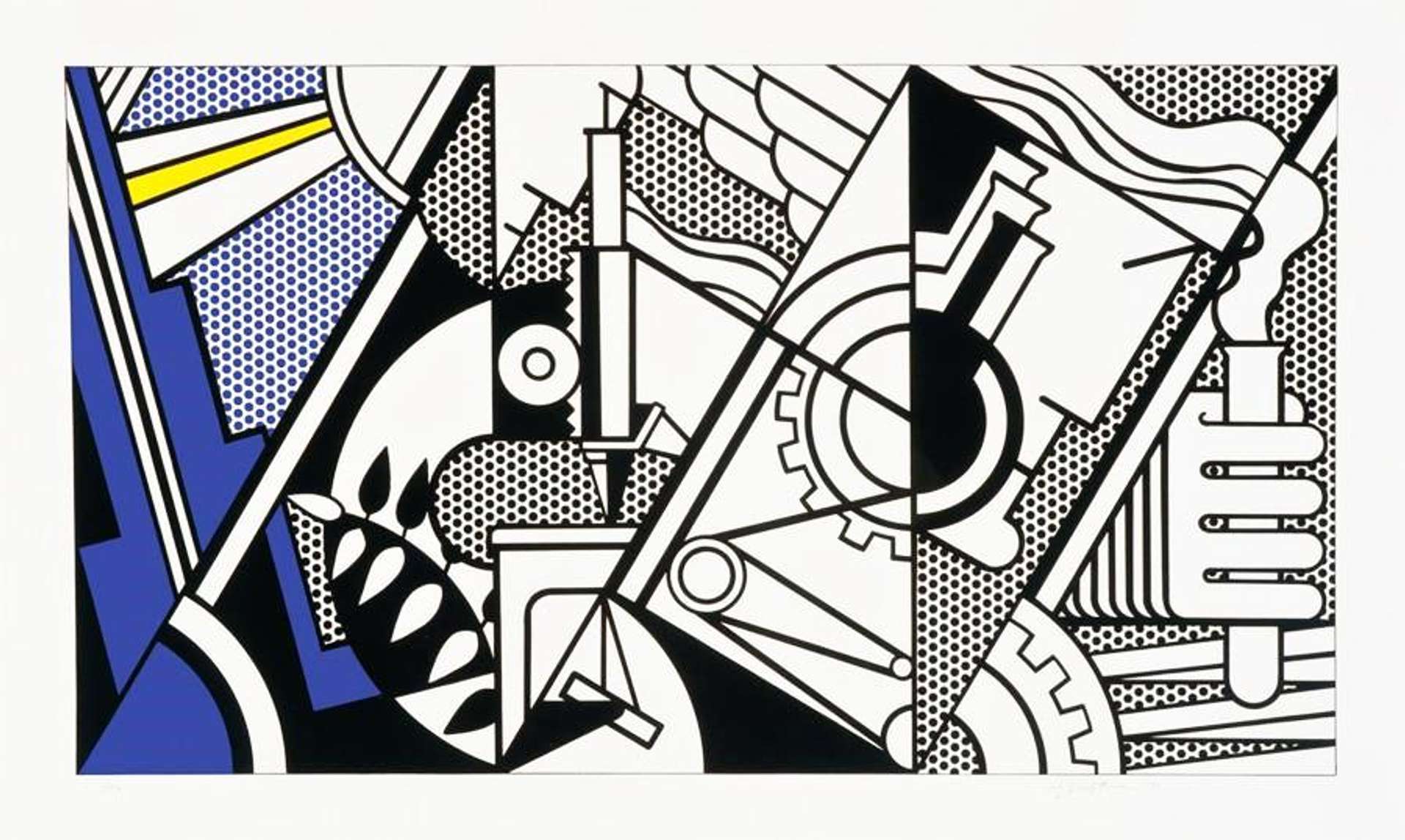 Roy Lichtenstein: Peace Through Chemistry IV - Signed Print
