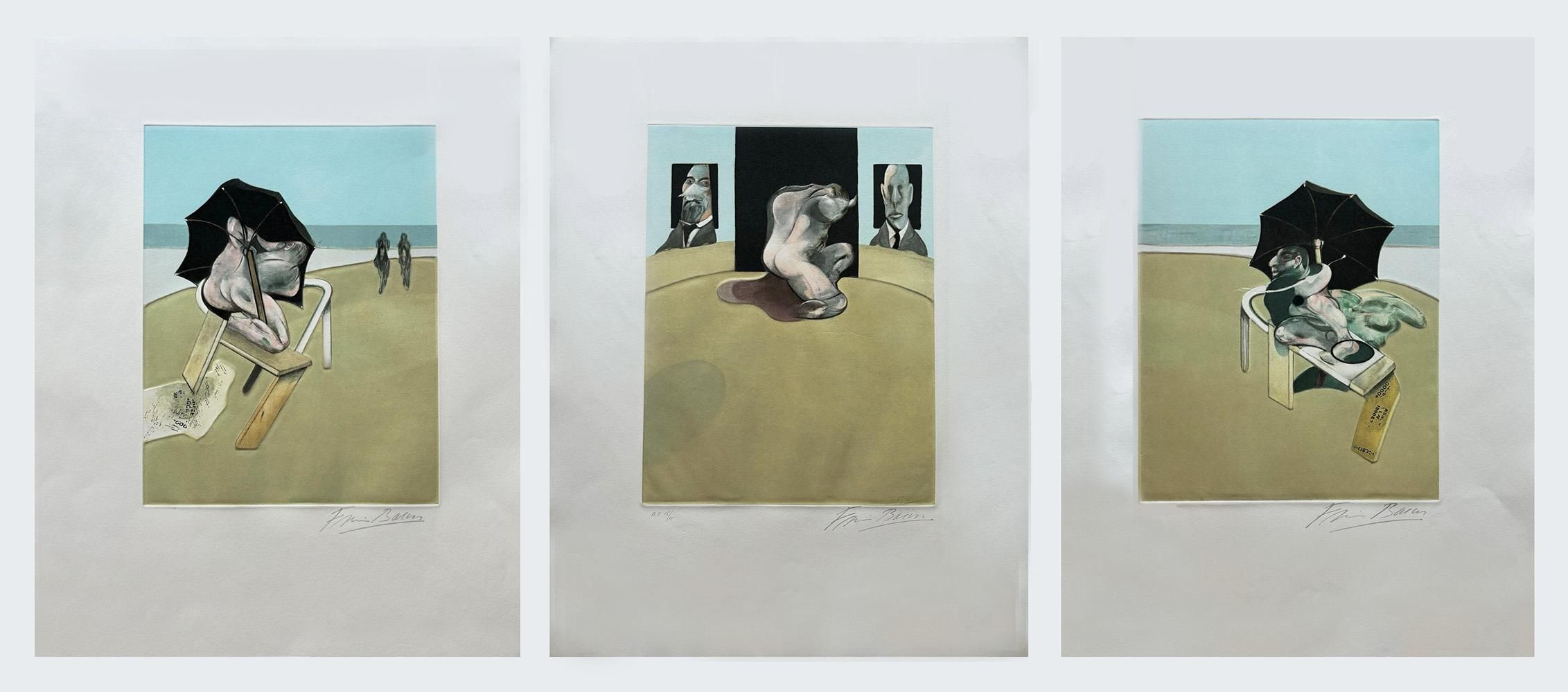 Francis Bacon、METROPOLITAN、海外版希少レゾネ Francis Bacon | Figure Writing Reflected on Mirror (1976