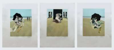 The Metropolitan Triptych - Signed Print by Francis Bacon 1981 - MyArtBroker