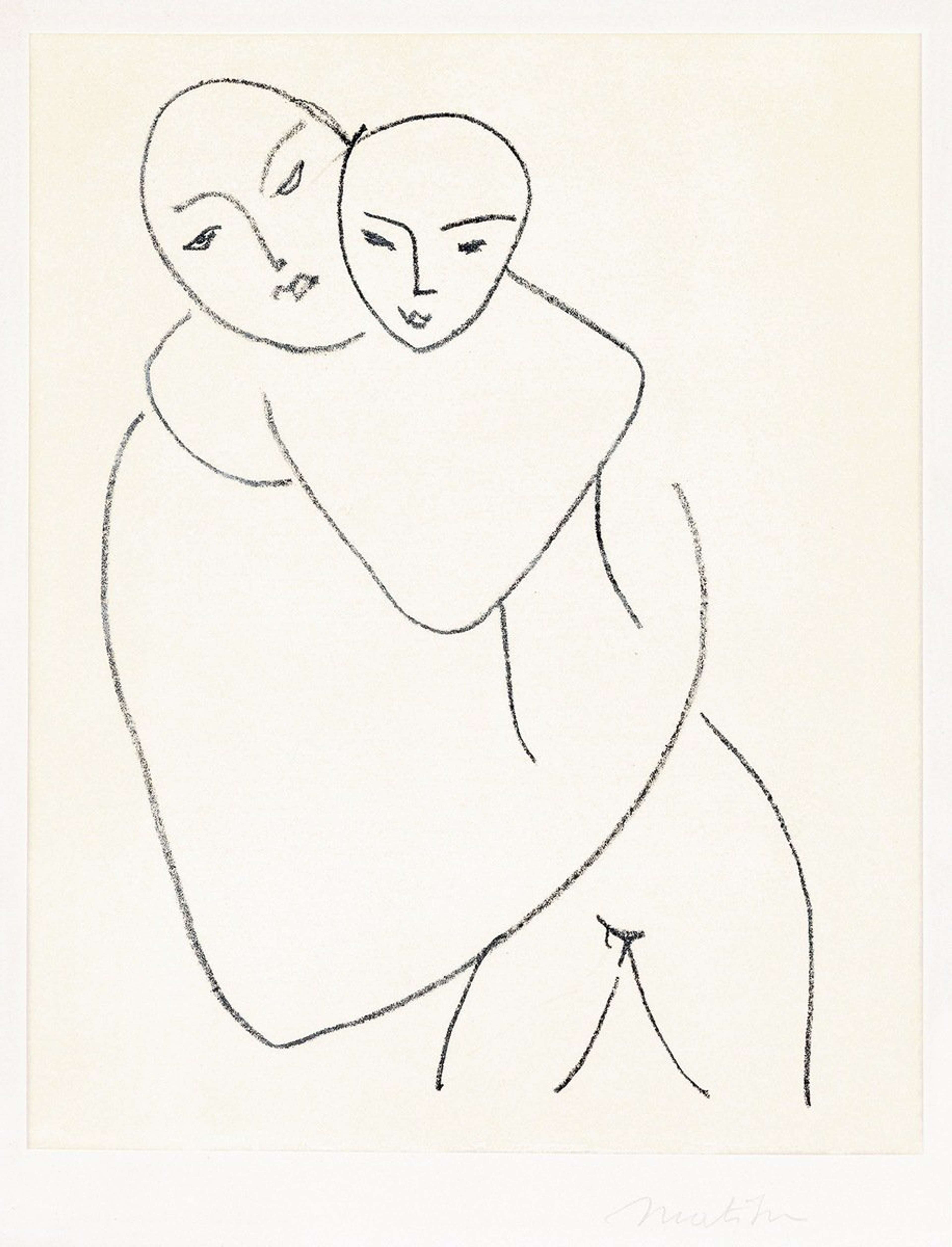 Vierge Et Enfant - undefined by Henri Matisse 1950 - MyArtBroker