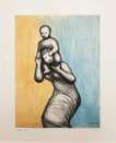 Mother And Child VIII - Signed Print