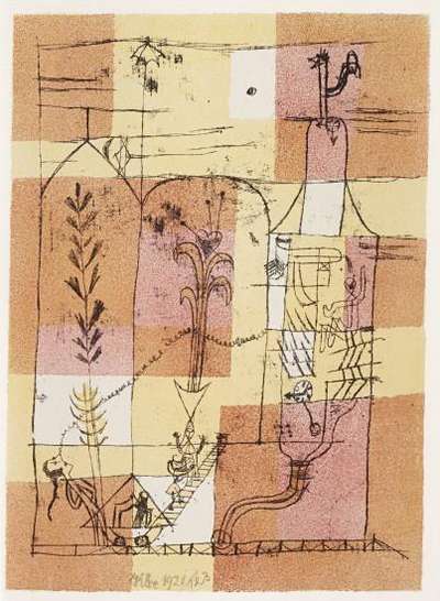Hoffmanneske Szene - Signed Print by Paul Klee 1921 - MyArtBroker