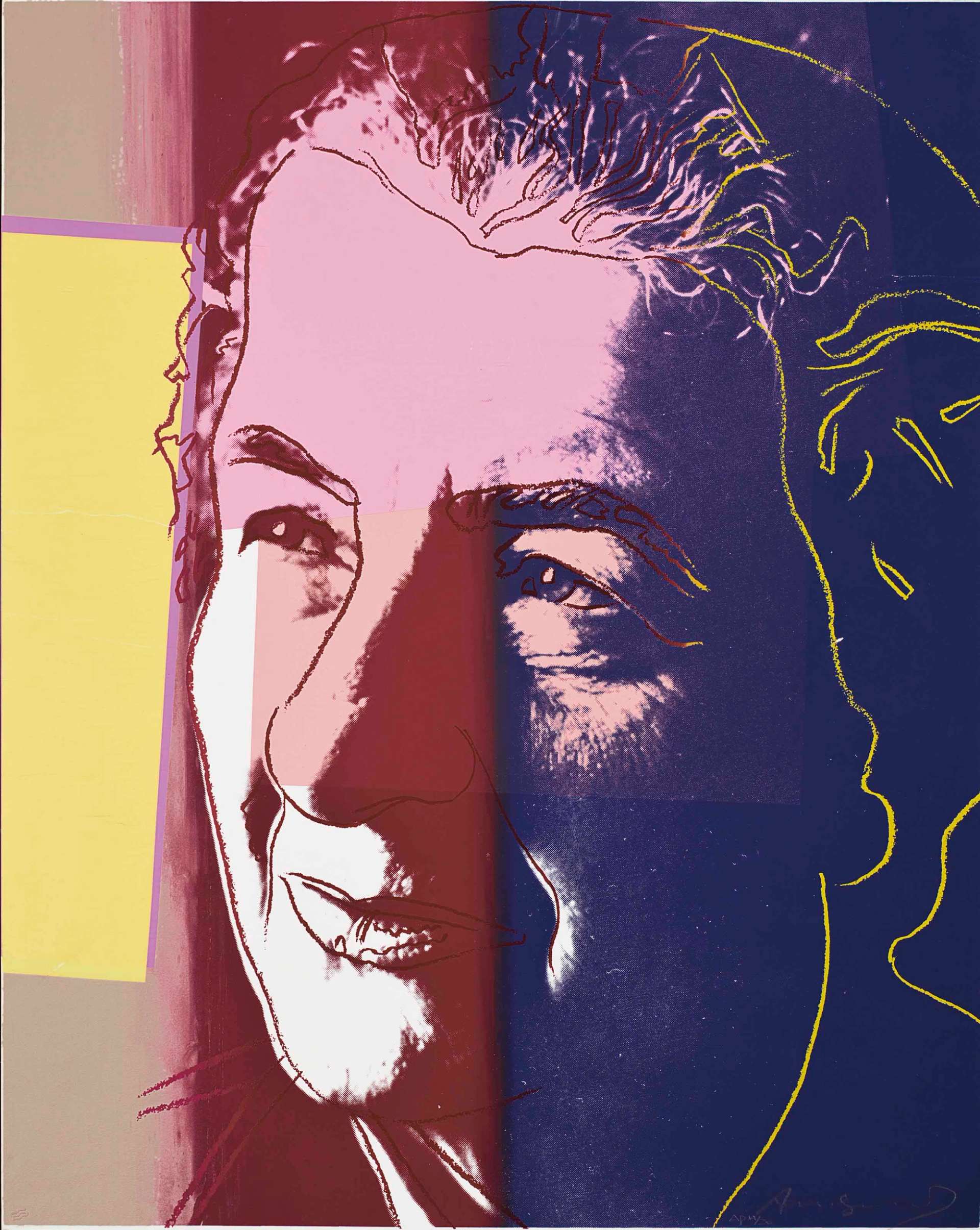 Golda Meir (F. & S. II.233) by Andy Warhol