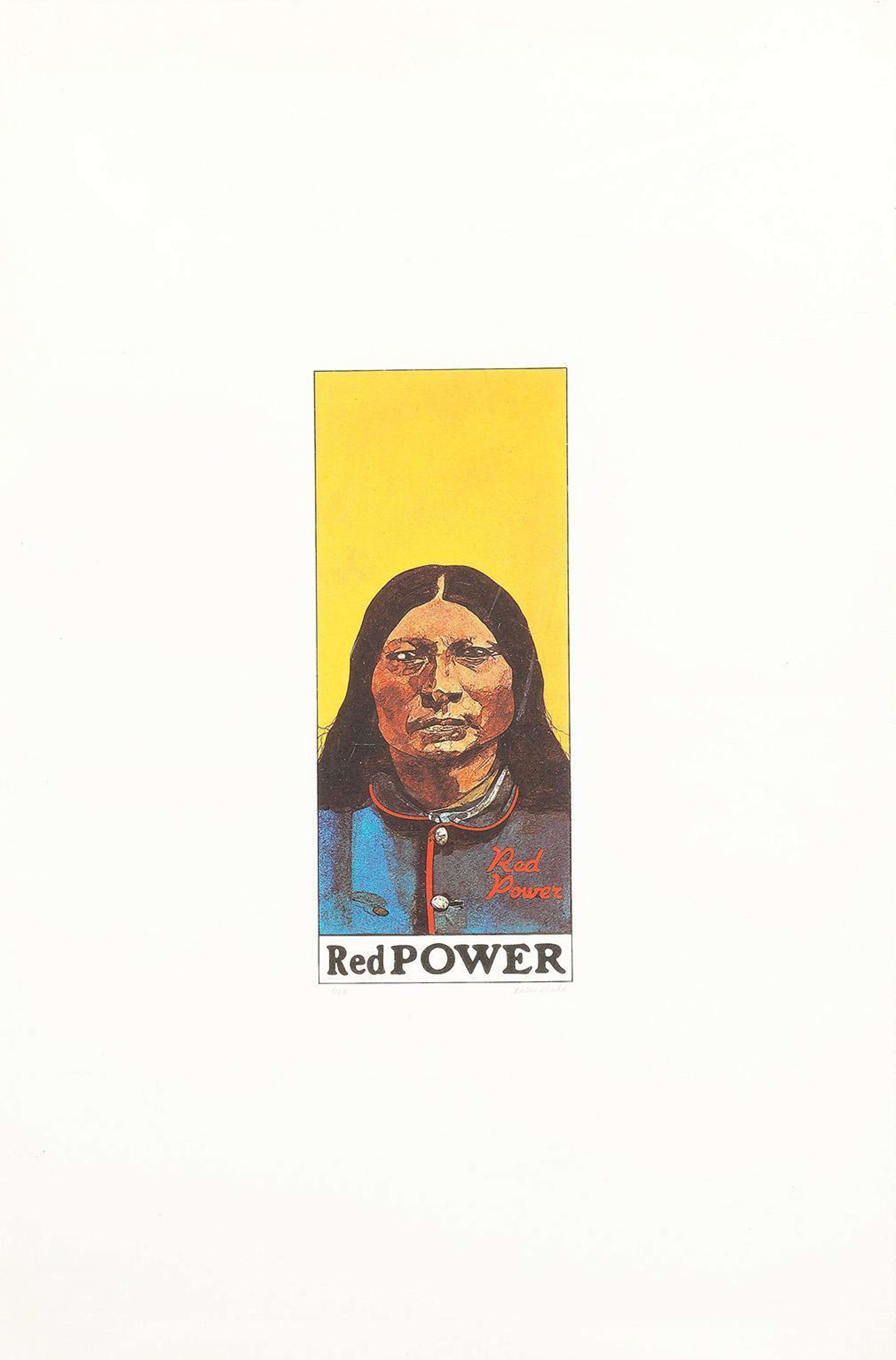 Red Power - Signed Print by Peter Blake 1974 - MyArtBroker