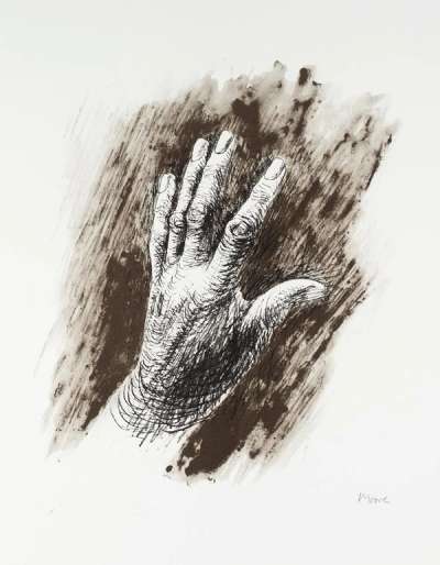 The Artist's Hand III - Signed Print by Henry Moore 1980 - MyArtBroker