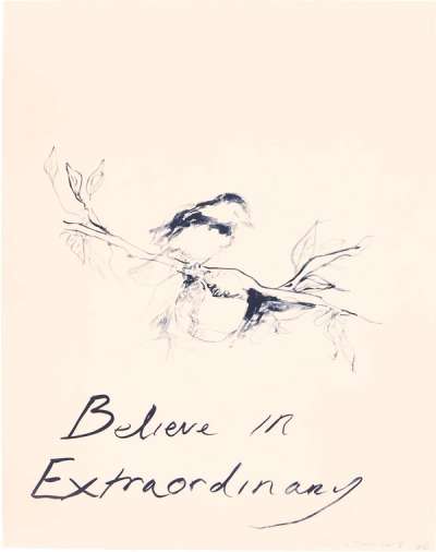 Believe In Extraordinary - Signed Print by Tracey Emin 2015 - MyArtBroker