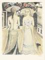 Paul Delvaux: The Rivals - Signed Print