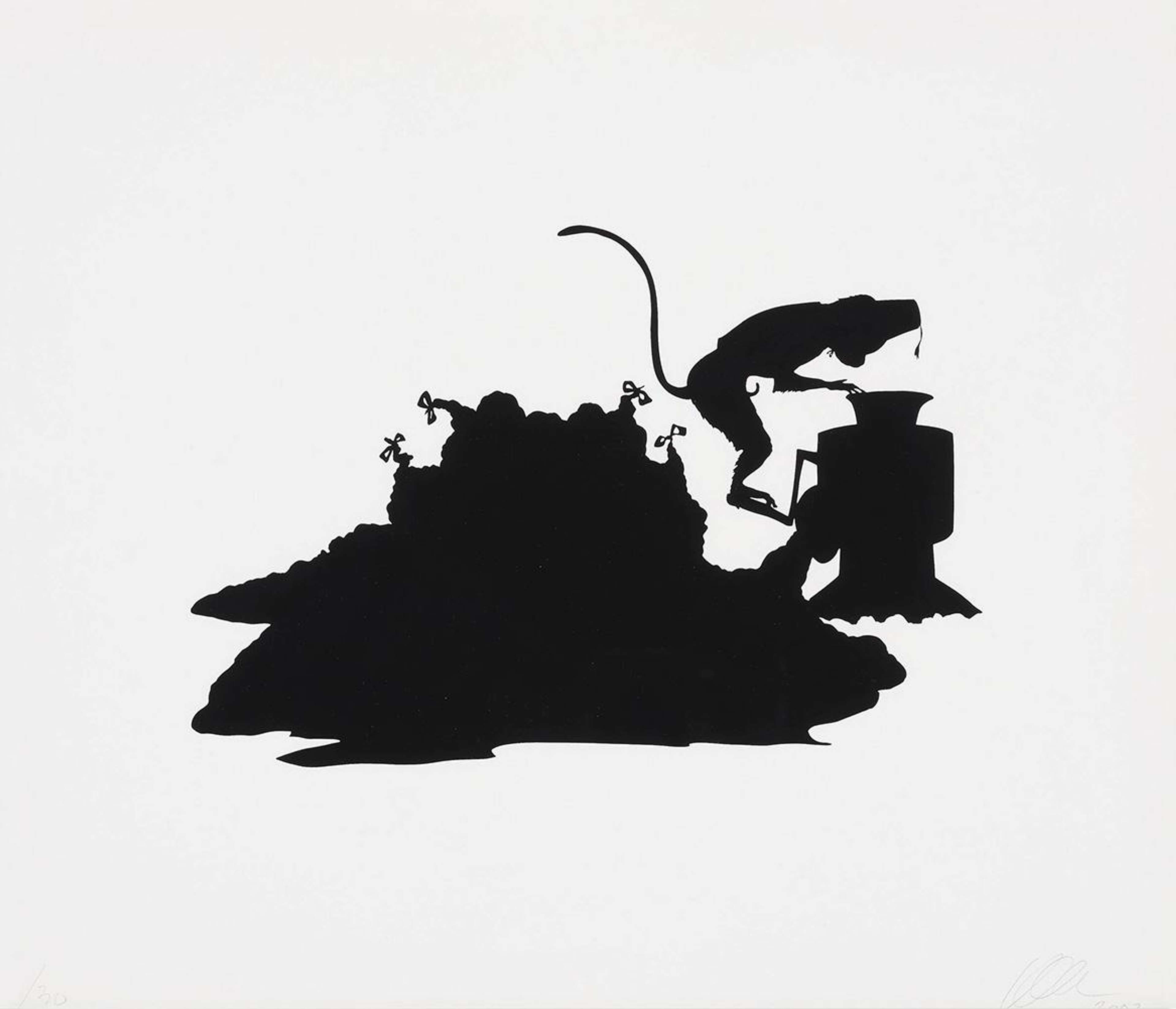 Untitled (Monkey Grinder) - Signed Print by Kara Walker 2000 - MyArtBroker