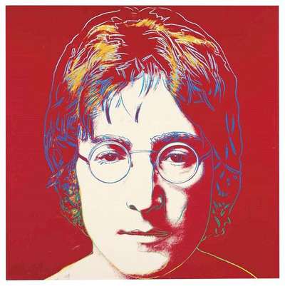 John Lennon - Signed Print by Andy Warhol 1986 - MyArtBroker