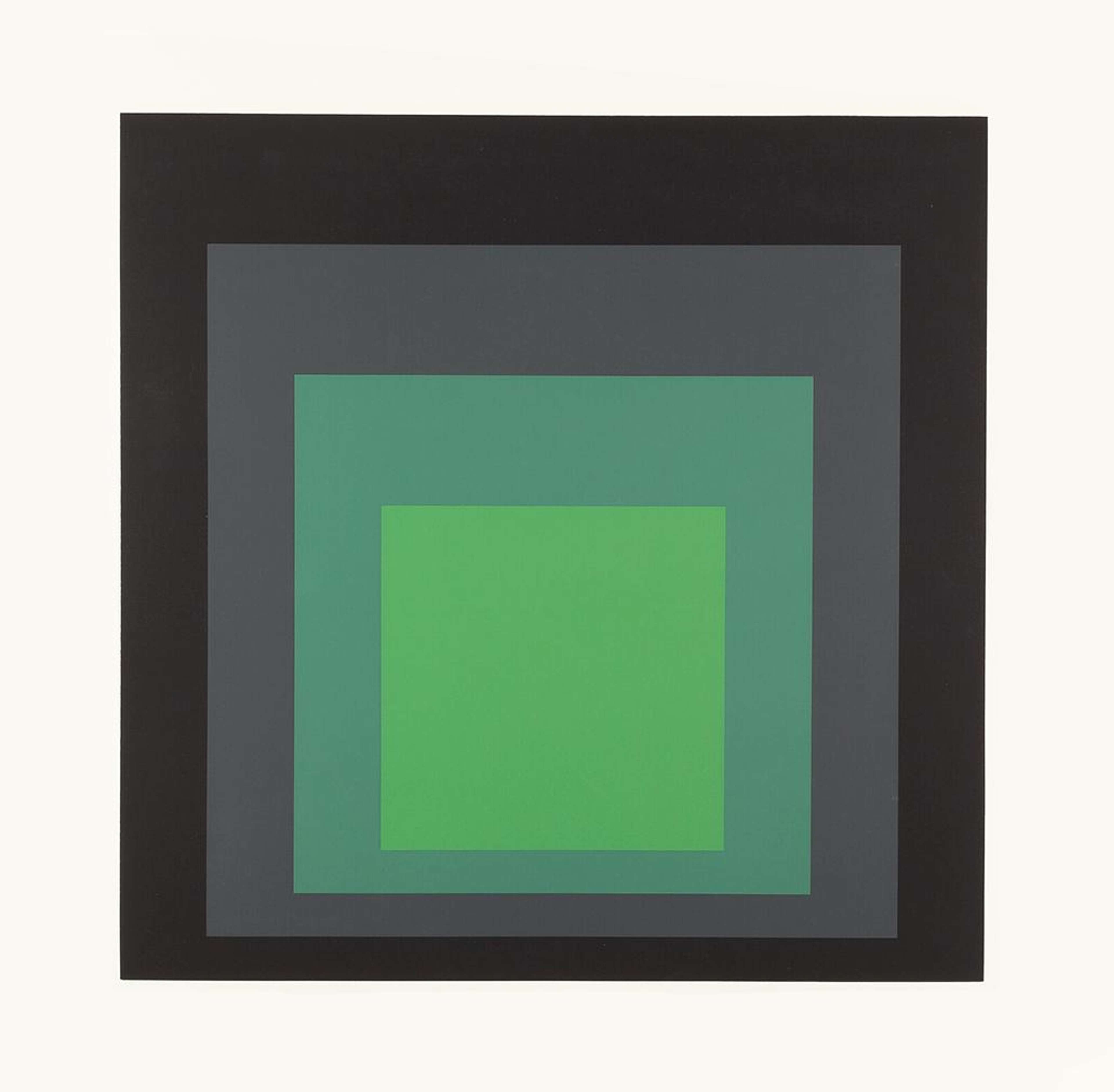 I-S j - Signed Print by Josef Albers 1973 - MyArtBroker