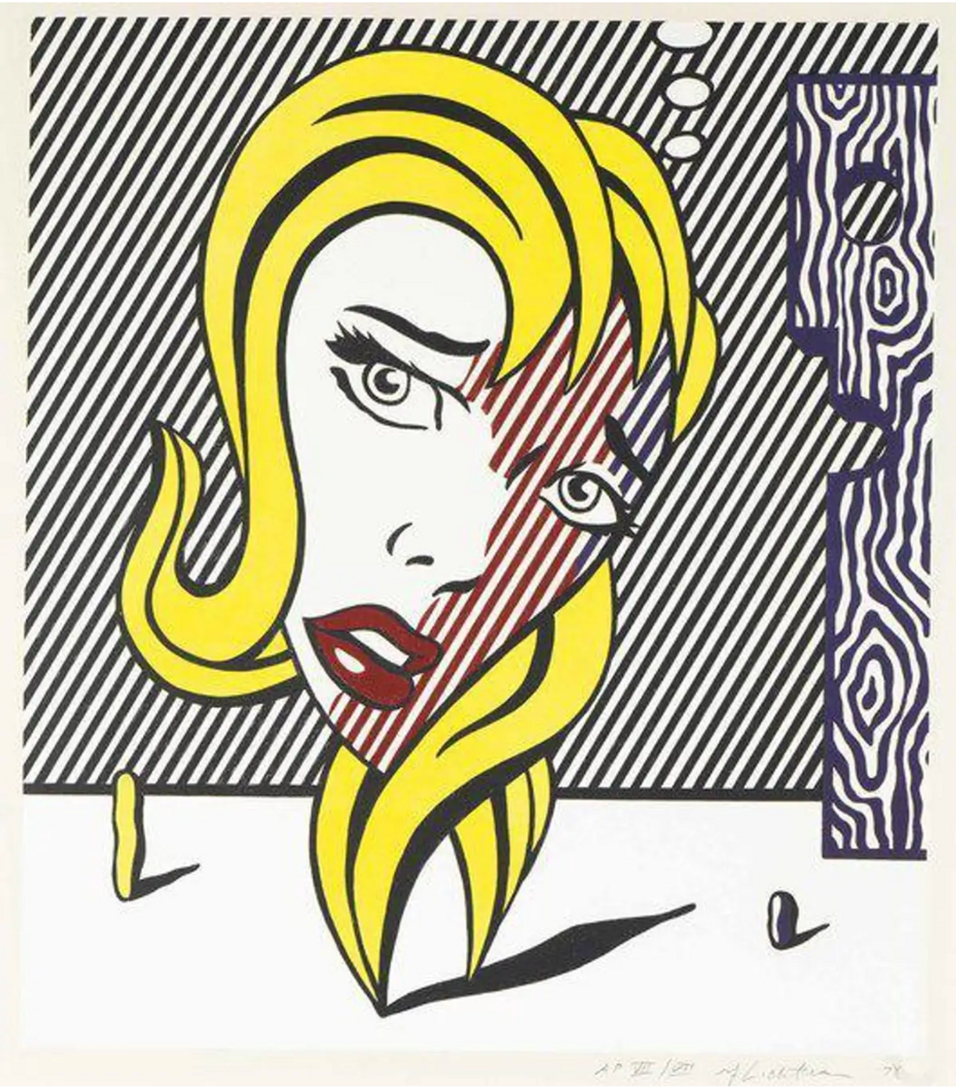 Blonde by Roy Lichtenstein