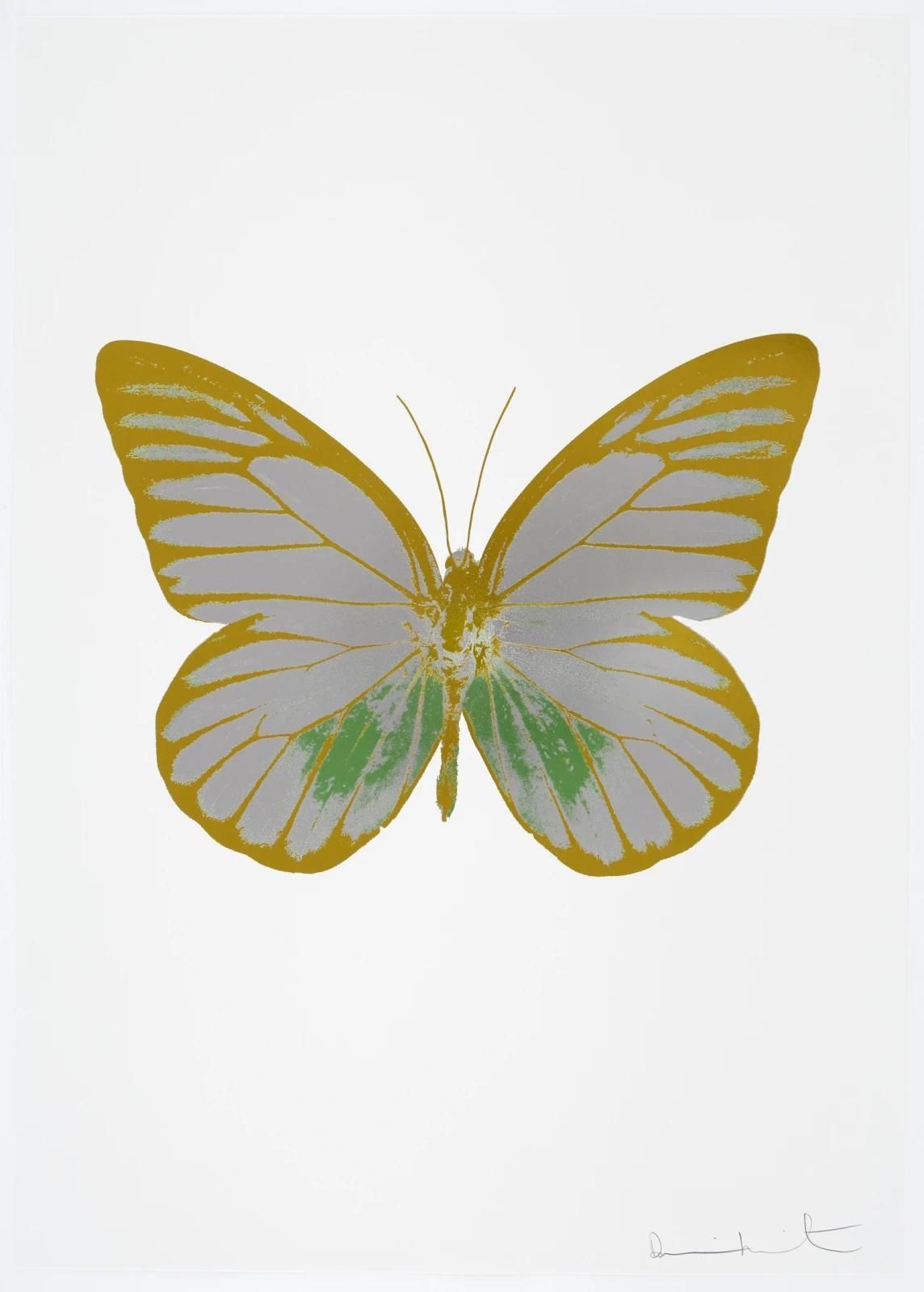 Damien Hirst The Souls IV (topaz, Westminster blue, African gold