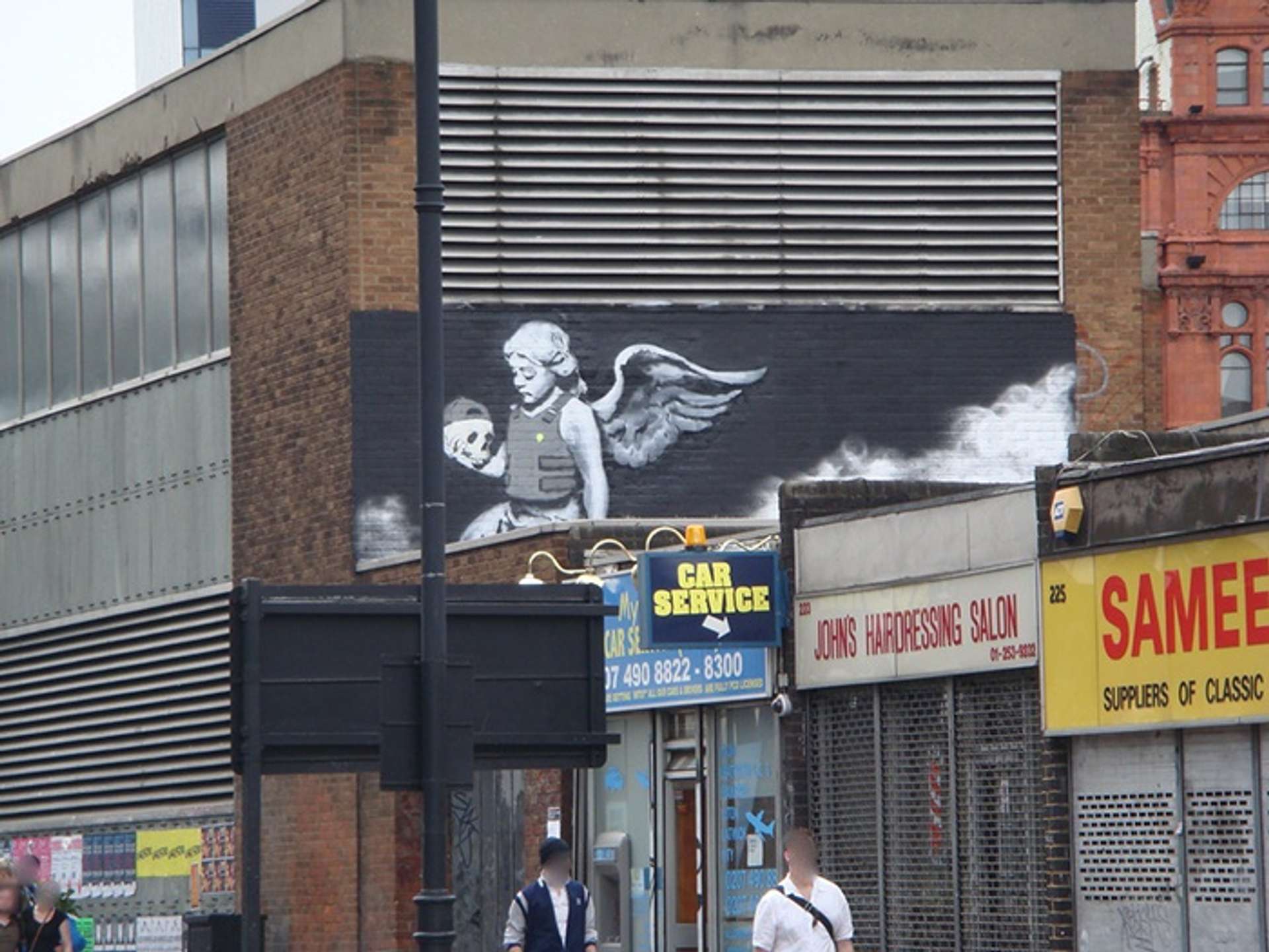 OZONE's Angel by Banksy