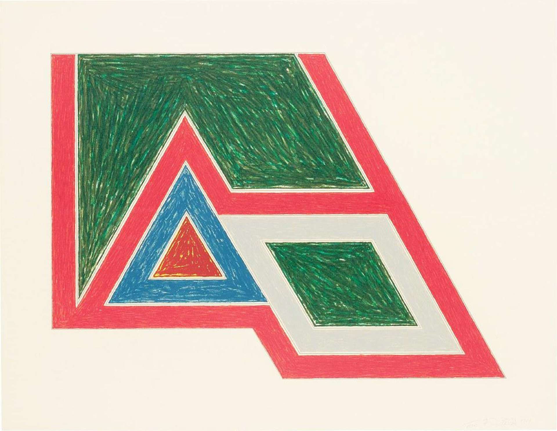 Sanbornville - Signed Print by Frank Stella 1974 - MyArtBroker