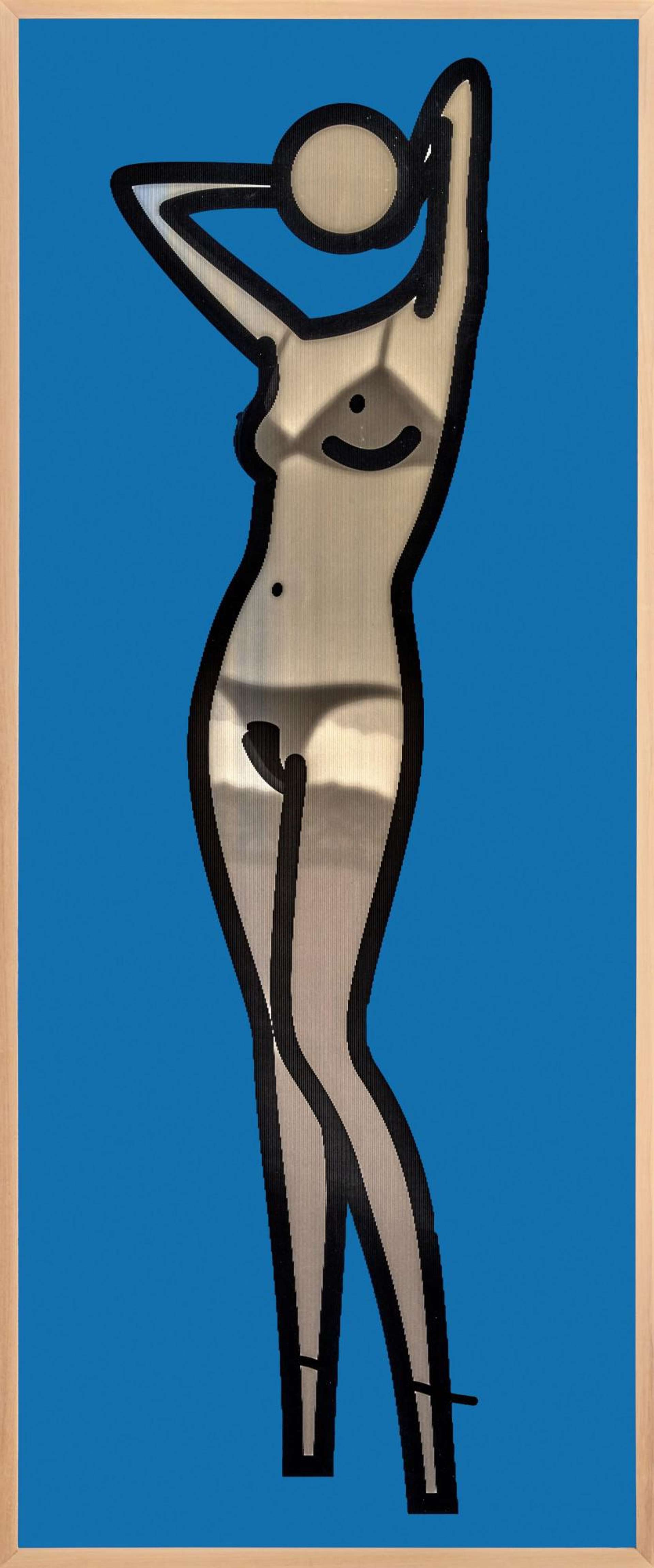 Kiera Gets Undressed - Unsigned Print by Julian Opie 2004 - MyArtBroker