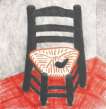 Van Gogh Chair (black) - Signed Print