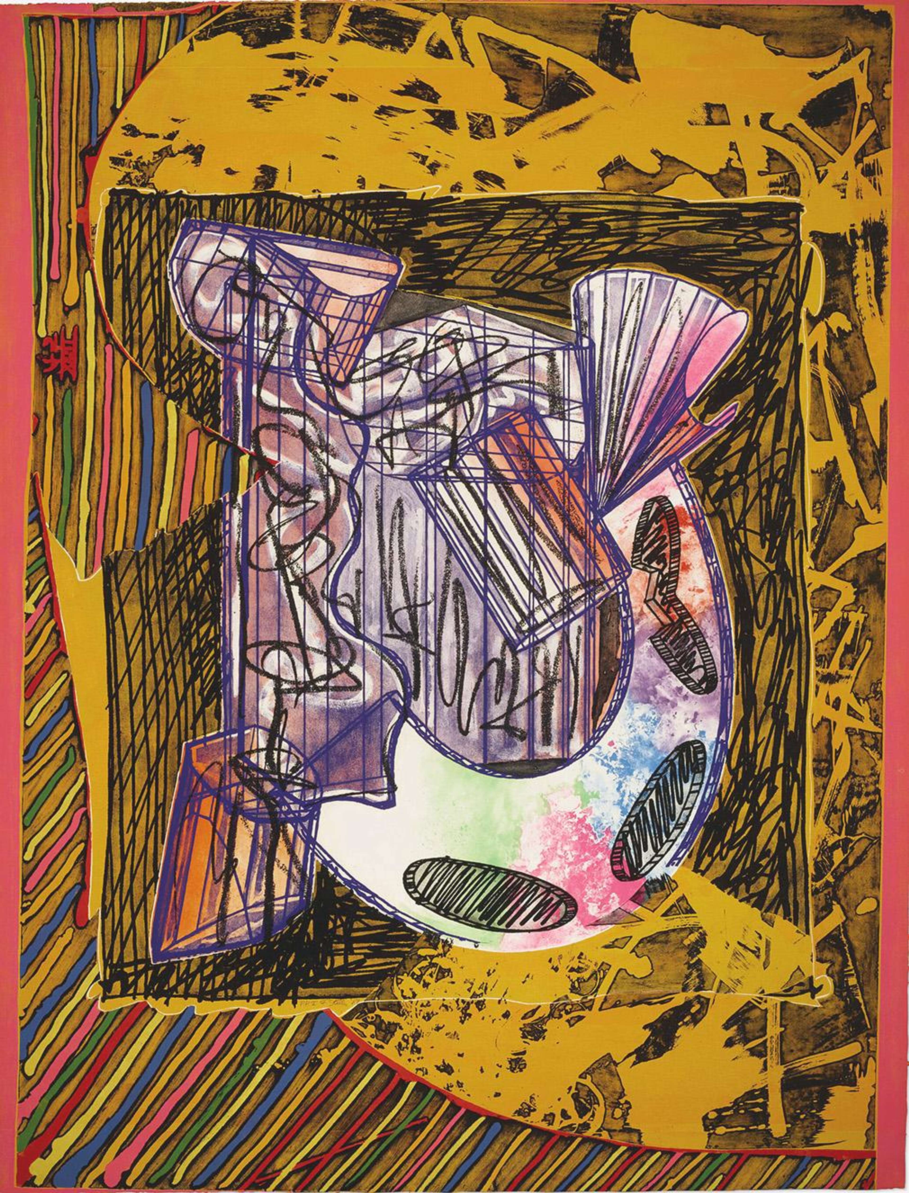 Bene Come Il Sale - Signed Print by Frank Stella 1989 - MyArtBroker