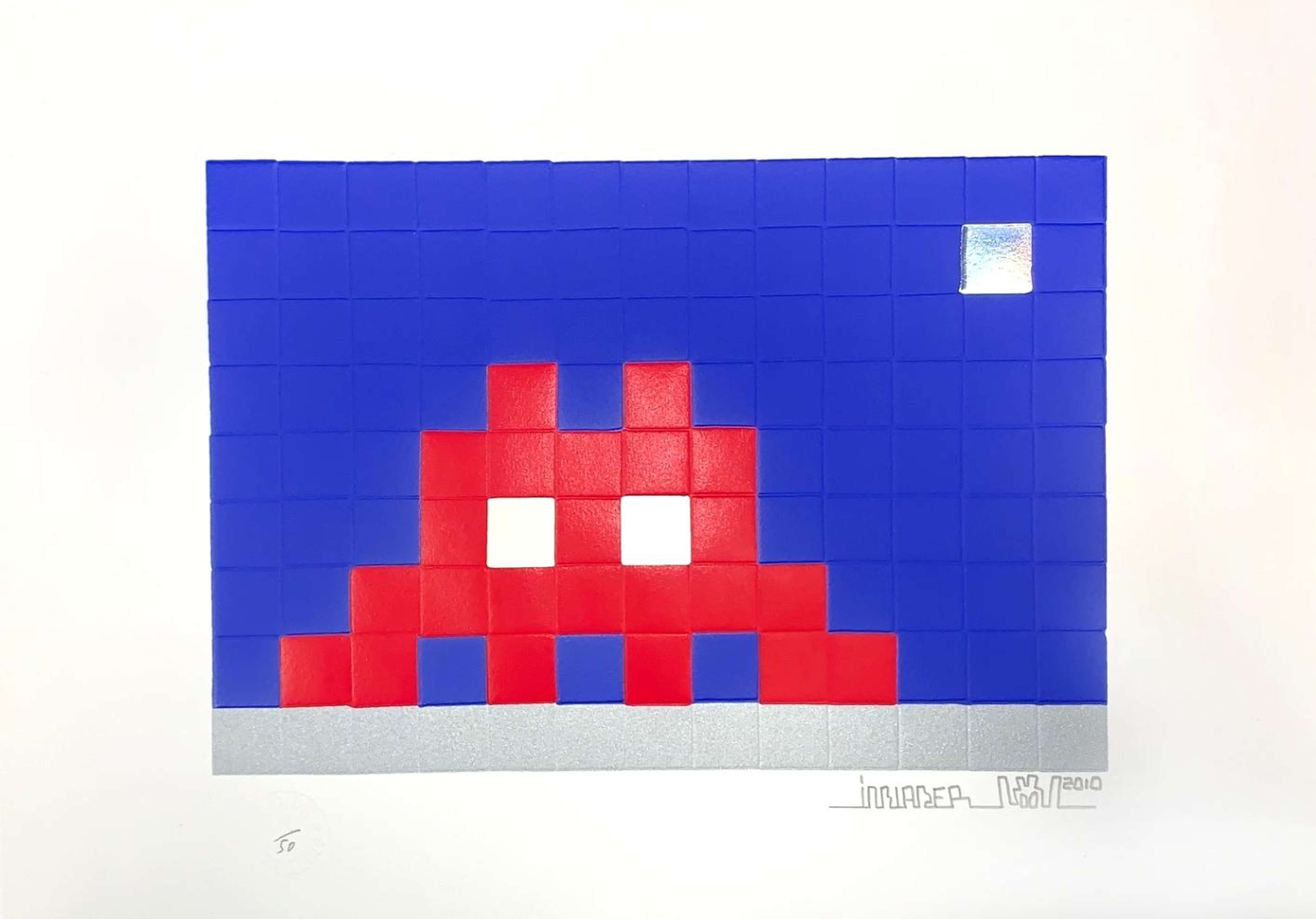 Home Moon - Signed Print by Invader 2010 - MyArtBroker