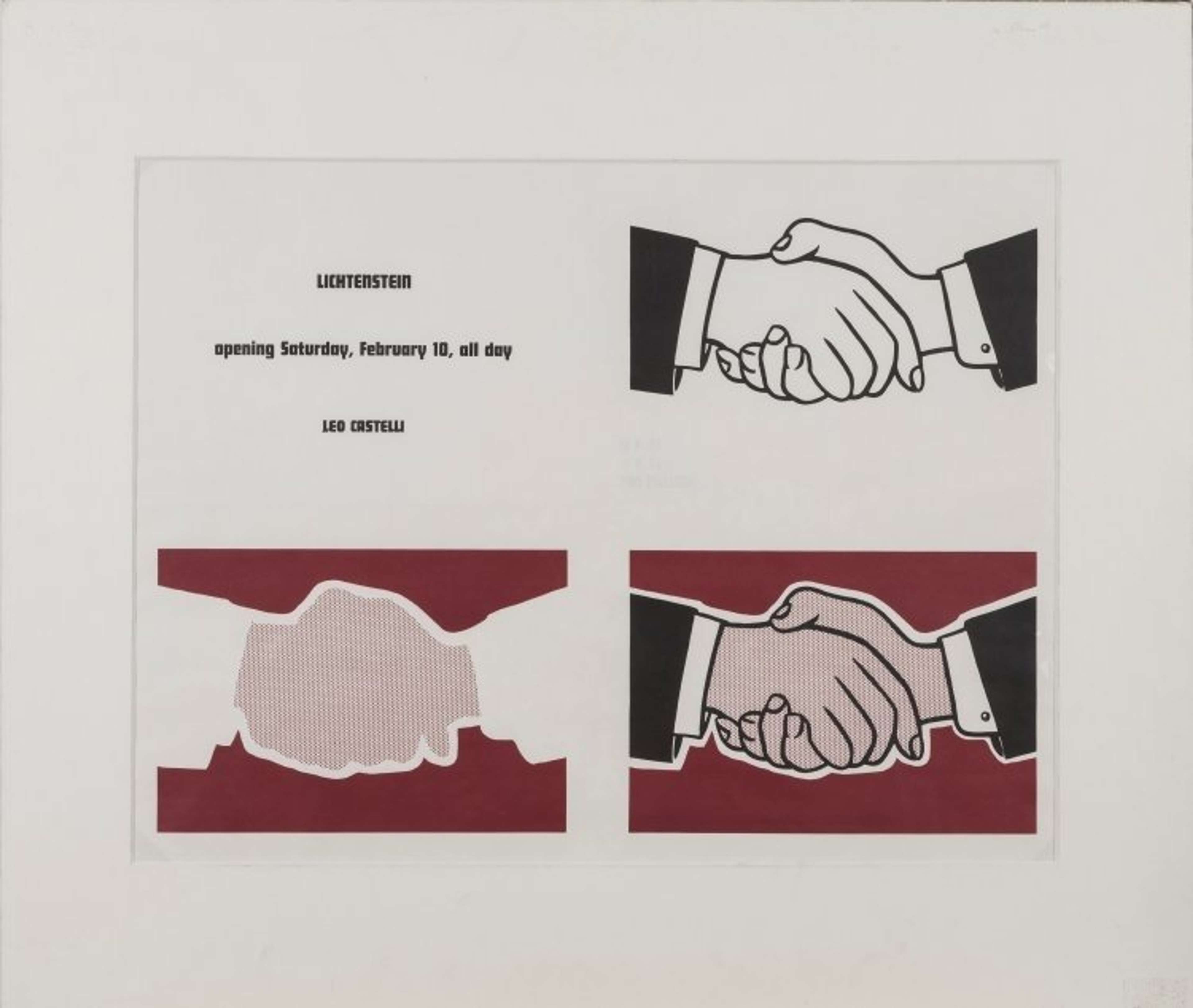 Castelli Handshake Poster