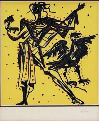 Salvador Dali: Knights Of The Round Table (portfolio) - Signed Print