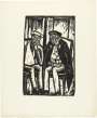Erich Heckel: Two Wounded Soldiers - Signed Print