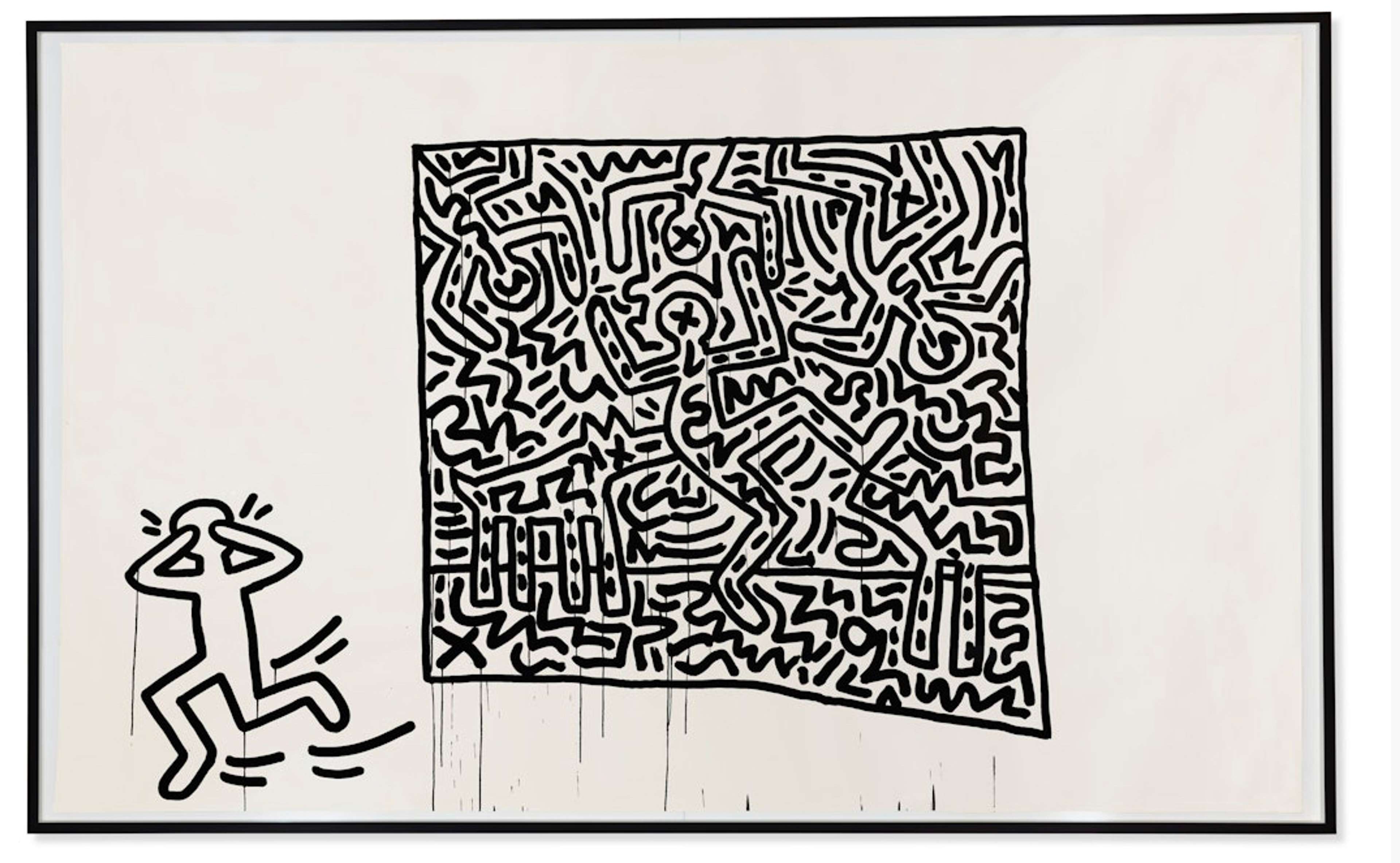 Untitled by Keith Haring 1982 