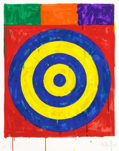Target (ULAE 147) - Signed Print by Jasper Johns 1974 - MyArtBroker