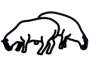 Julian Opie: Sheep - Signed Print