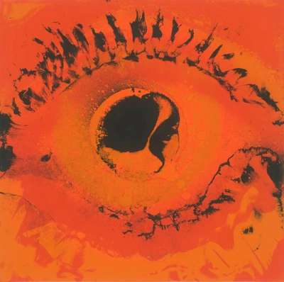 Red Eye Red - Signed Print by Otto Piene 1977 - MyArtBroker