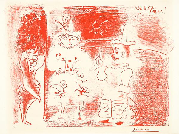 Pablo Picasso Faune Dévoilant Une Femme (Signed Print) 1939