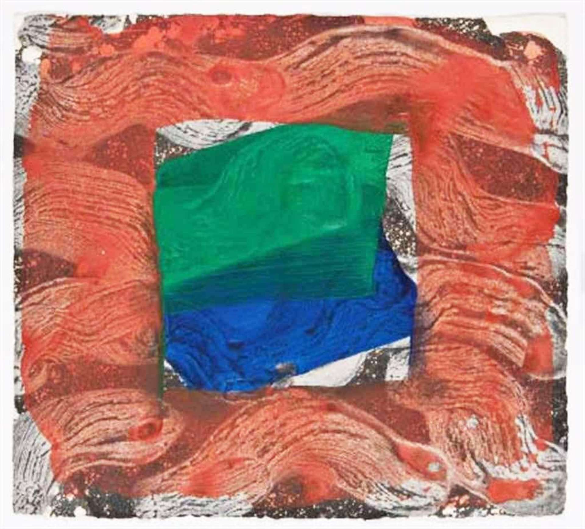 Book For the Paris Review - Signed Print by Howard Hodgkin 1997 - MyArtBroker