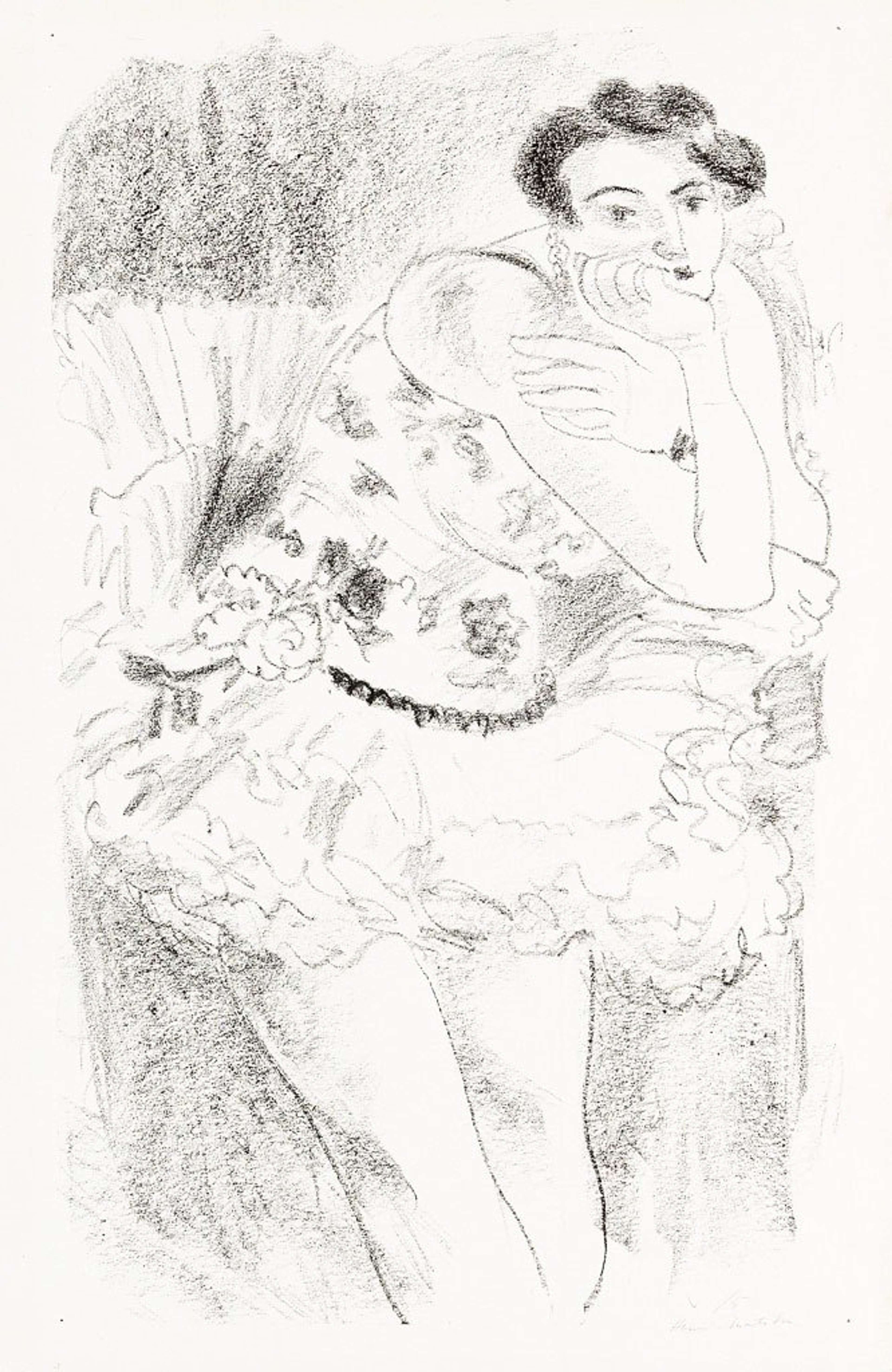 Danseuse Debout, Accoudée - undefined by Henri Matisse 1925 - MyArtBroker