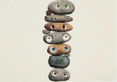 Stones - Signed Print by Javier Calleja 2015 - MyArtBroker