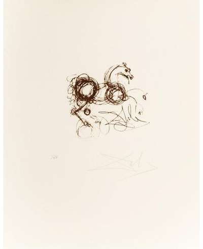 Symbols (porfolio) - Signed Print by Salvador Dali 1970 - MyArtBroker