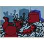 Patrick Caulfield: Glazed Earthenware - Signed Print