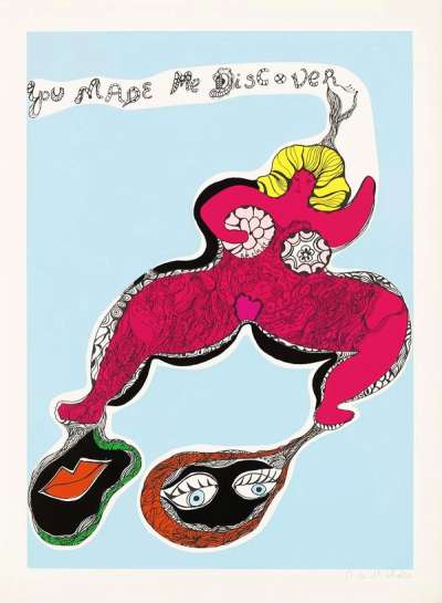 Nana Power VIII - Signed Print by Niki de Saint Phalle 1970 - MyArtBroker