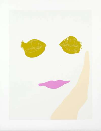 Funny Girl - Signed Print by Gary Hume 1998 - MyArtBroker