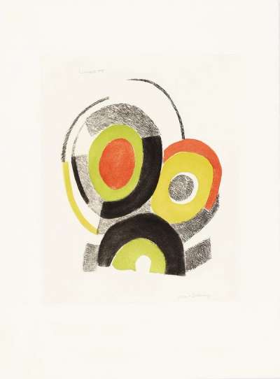 The Unknown - Signed Print by Sonia Delaunay 1970 - MyArtBroker