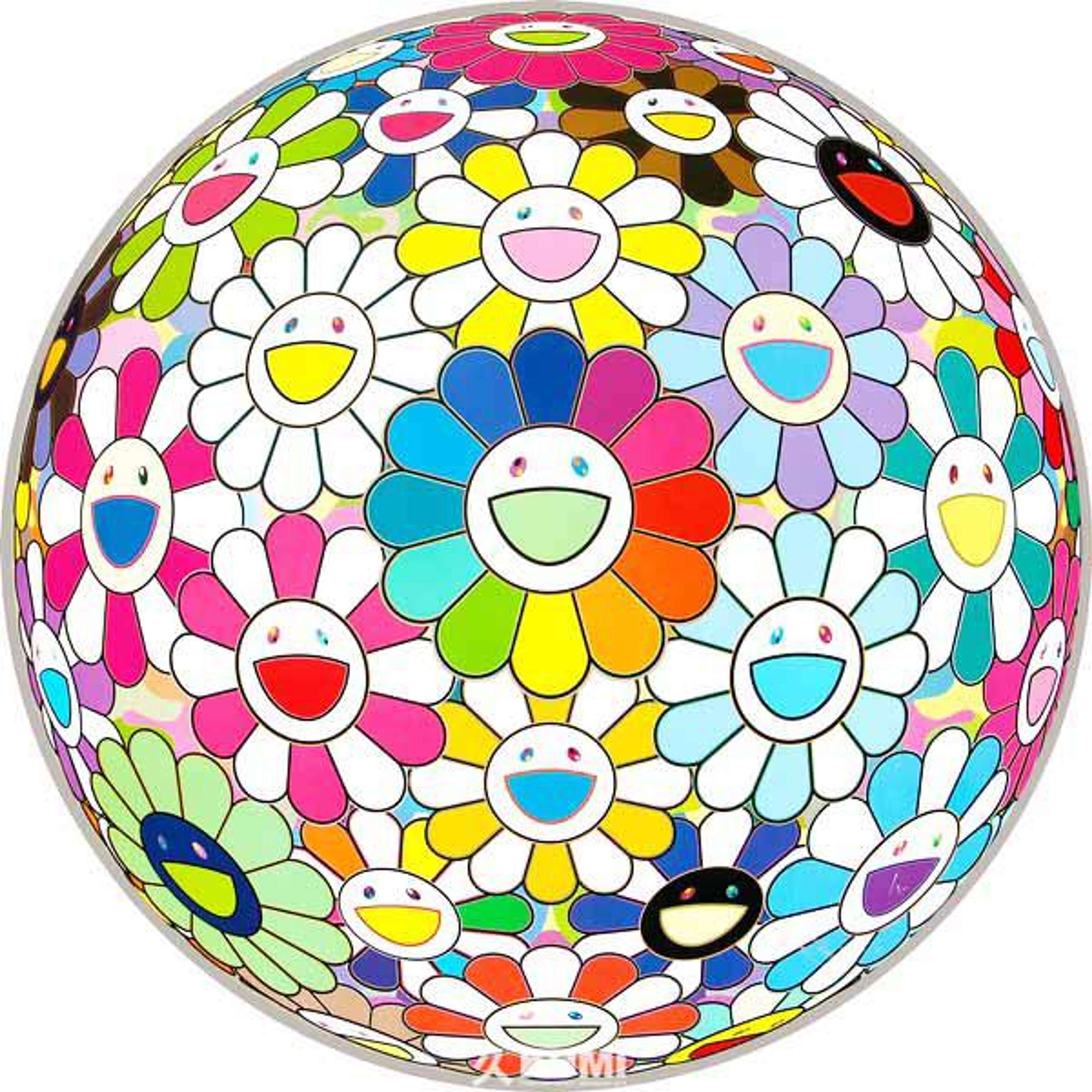 Flower Ball: Want To Hold You - Signed Print by Takashi Murakami 2016 - MyArtBroker