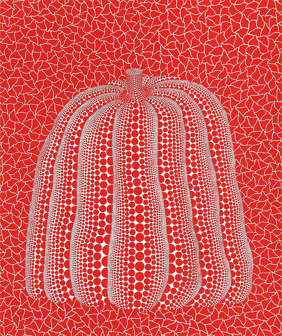 Yayoi Kusama Red Pumpkin, Kusama 154 (Signed Print) 1992 | MyArtBroker