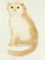 Leonor Fini: Cat - Signed Print