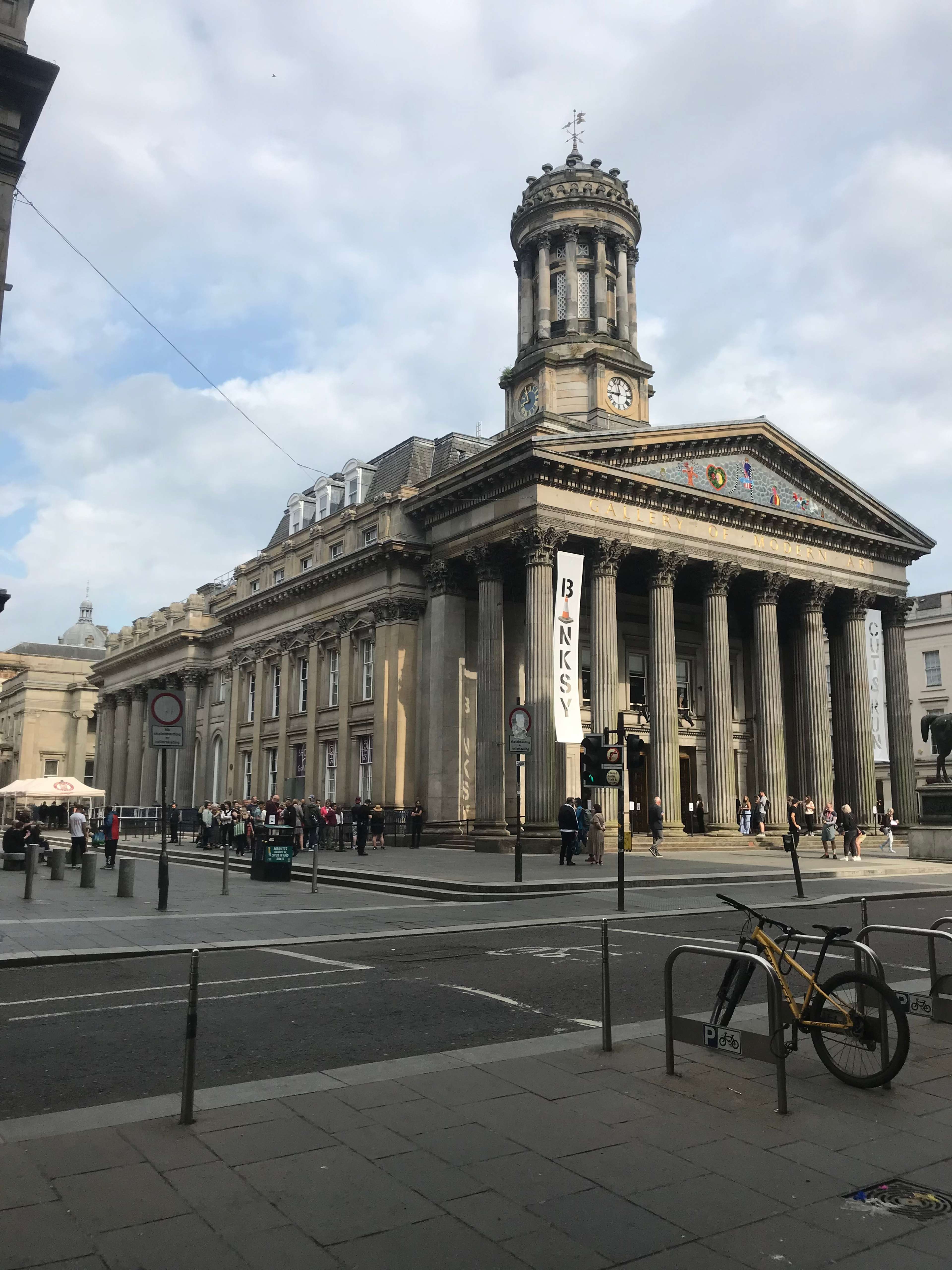 Facade of the GoMA