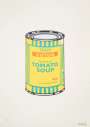 Banksy: Soup Can (yellow, blue and tan) - Signed Print